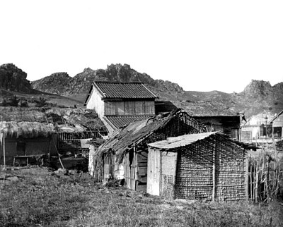 Huttes de village en Corée - Unbekannt