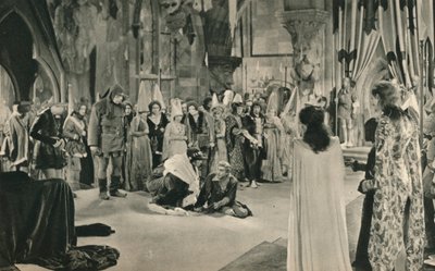 Villon John Barrymore menacé de mort par Louis XI, 1927 - Unbekannt