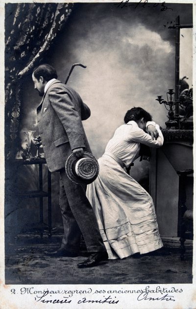 Carte postale française vintage, vers 1900 - Unbekannt