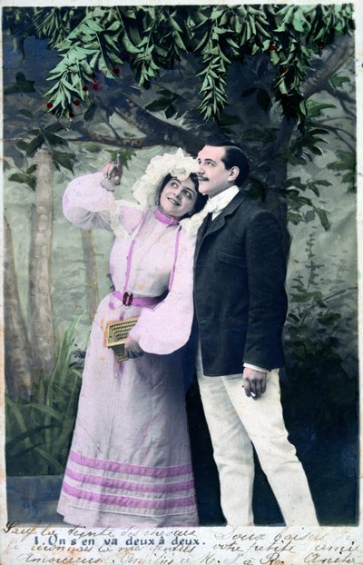 Carte postale française vintage, vers 1900 - Unbekannt