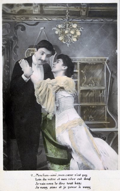 Carte postale française vintage, vers 1900 - Unbekannt