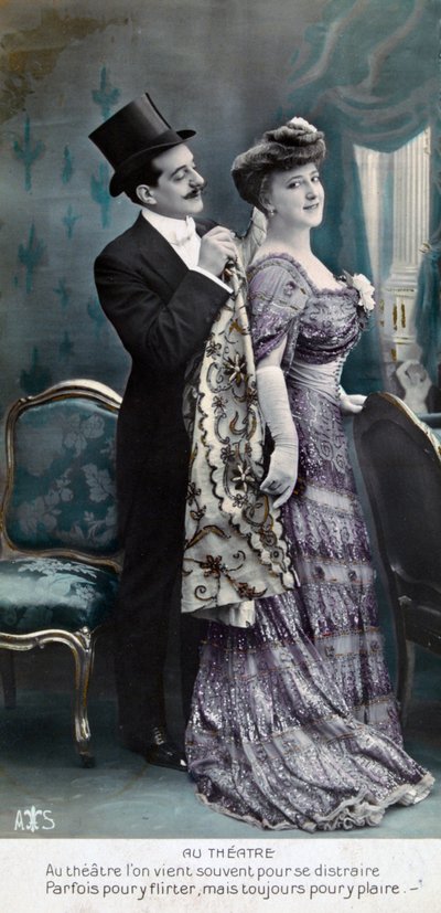 Carte postale française vintage, vers 1900 - Unbekannt