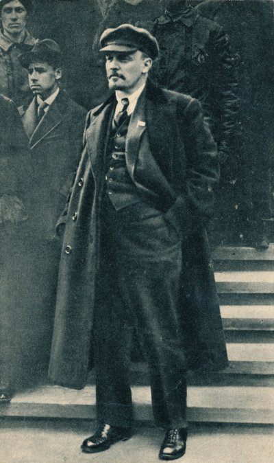 Vladimir Ilitch Lénine, leader bolchevique russe, Moscou, Russie, 1er mai 1919 - Unbekannt