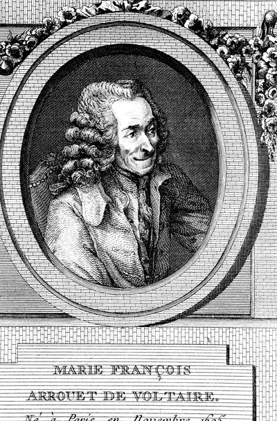 Voltaire, auteur, dramaturge, satiriste et homme de lettres français du 18e siècle - Unbekannt