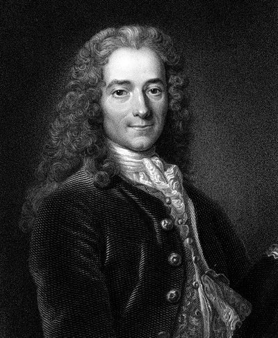 Voltaire, auteur français du XVIIIe siècle, dramaturge, satiriste et homme de lettres - Unbekannt