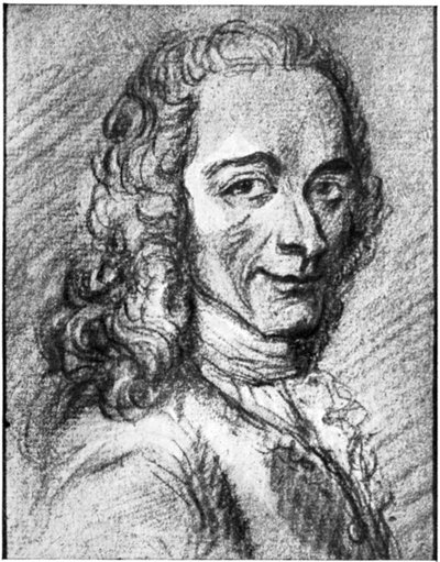 Voltaire, écrivain, essayiste, déiste et philosophe des Lumières françaises, XVIIIe siècle - Unbekannt