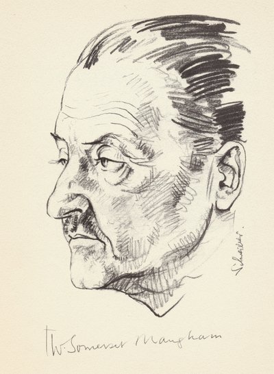 W Somerset Maugham, auteur britannique, vers les années 1930 - Unbekannt
