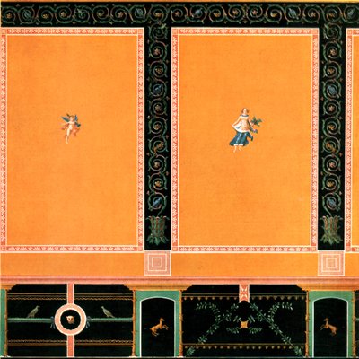 Décoration murale, Pompéi, Italie, 1928 - Unbekannt