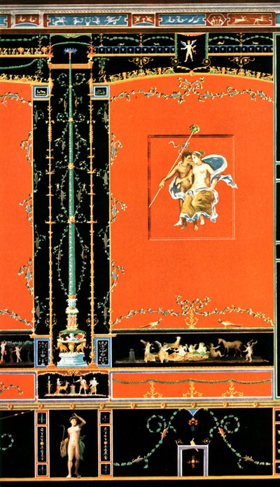 Décoration murale, Pompéi, Italie, 1928 - Unbekannt