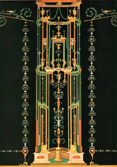 Décoration murale, Pompéi, Italie, 1928 - Unbekannt