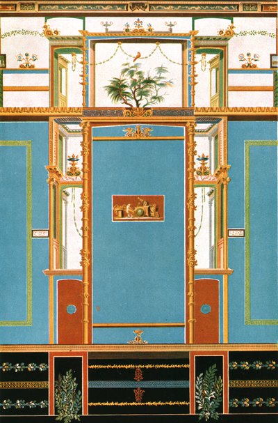 Décoration murale, Pompéi, Italie, 1928 - Unbekannt