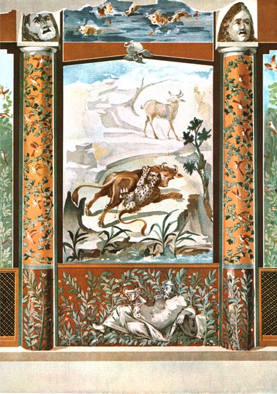 Décoration murale, Pompéi, Italie, 1928 - Unbekannt