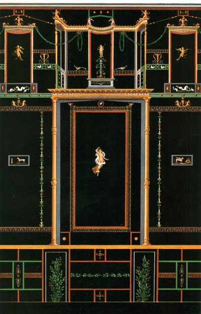 Décoration murale, Pompéi, Italie, 1928 - Unbekannt
