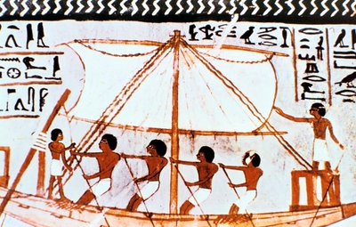 Peinture murale de la tombe de Sennefer, Abydos, Égypte ancienne, 18ème dynastie, c1450 av. J.-C. - Unbekannt