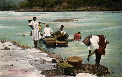 Lavandières, rivière Charges, Panama - Unbekannt