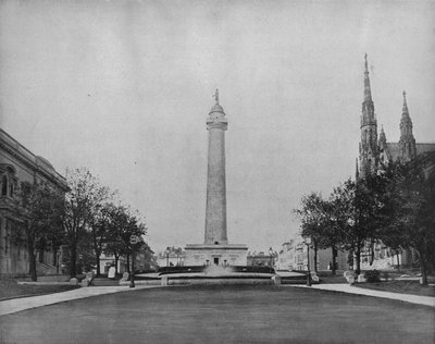 Monument de Washington, Baltimore, vers 1897 - Unbekannt