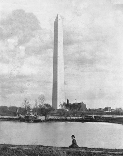 Monument de Washington, Washington DC, USA, vers 1900 - Unbekannt