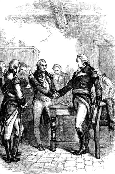 Washington prenant congé de ses anciens camarades, 1783 - Unbekannt