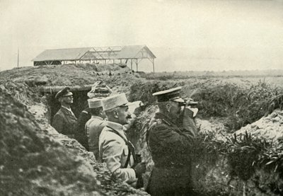 Regarder la bataille en France, vers 1915, 1919 - Unbekannt