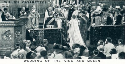 Mariage du roi et de la reine, 1923 1937 - Unbekannt