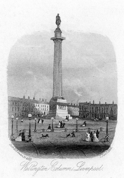 Colonne Wellington, Liverpool, 1864 - Unbekannt