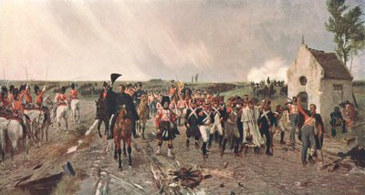 La marche de Wellington de Quatre Bras à Waterloo, 1815, vers 1878, vers 1902 - Unbekannt