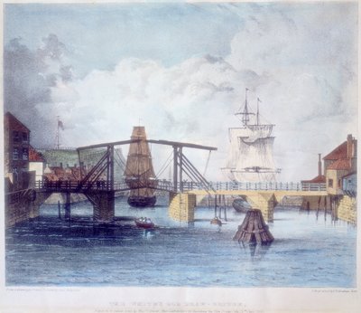 Port de Whitby, Yorkshire, à l