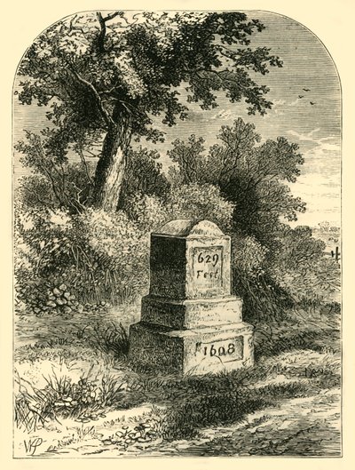 La Pierre de Whittington en 1820, c1876 - Unbekannt