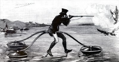 Chasse aux oiseaux sauvages sur un cycle aquatique - Unbekannt