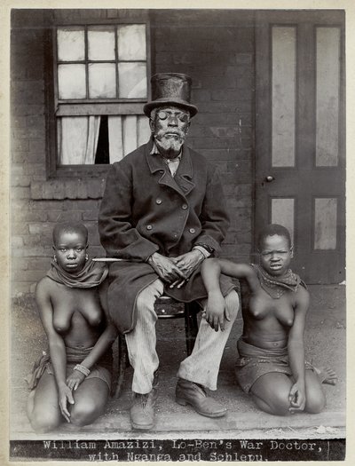 William Amazizi, médecin de guerre de Lo-Ben avec Nganga et Schlepu - Unbekannt