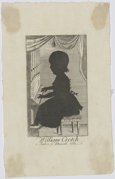 William Crotch 1775-1847 enfant, vers 1778 - Unbekannt