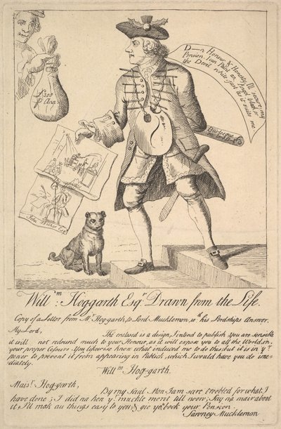 William Hogarth Esq. Dessiné d