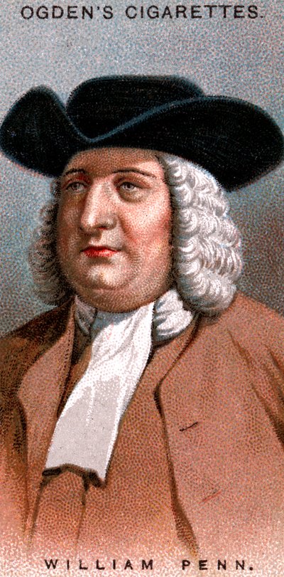 William Penn, membre anglais de la Société des Amis, populairement connus sous le nom de Quakers, 1920 - Unbekannt