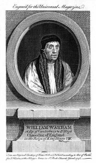 William Warham, archevêque de Canterbury, 1748 - Unbekannt