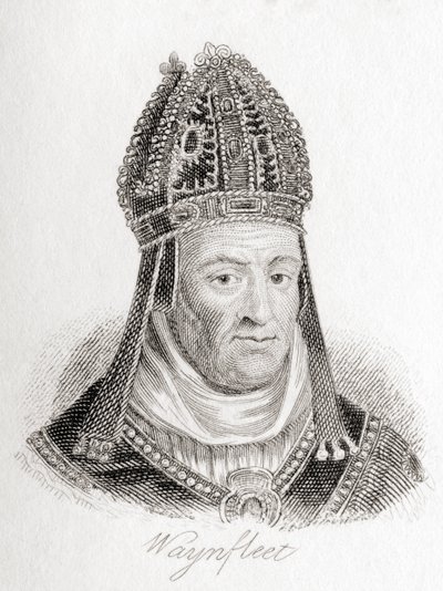 William Waynflete né William Patten, vers 1398 - 1486 - Unbekannt