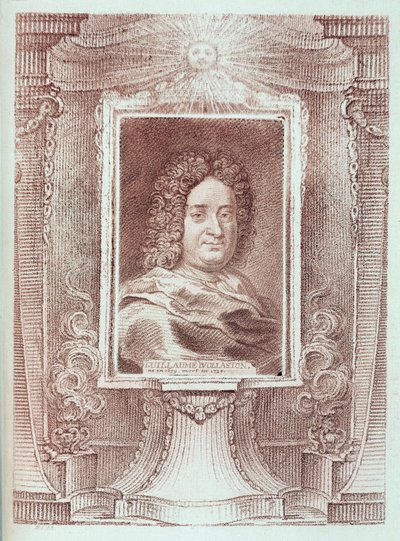 William Wollaston, philosophe anglais, vers 1700 - Unbekannt
