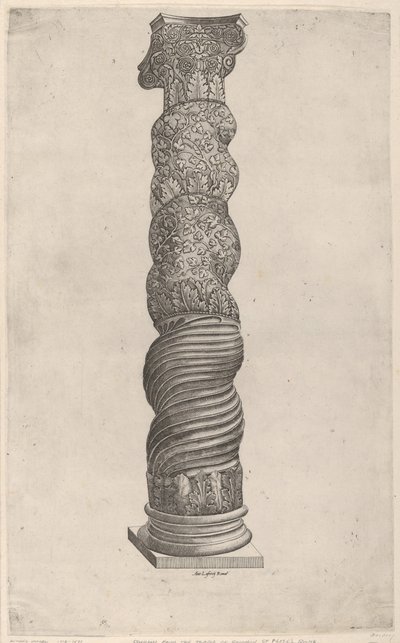 Colonne torsadée de Saint-Pierre, Rome - Unbekannt