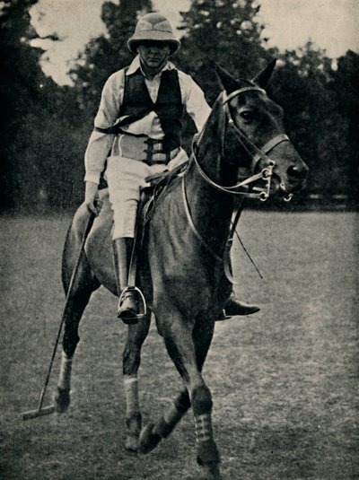 Winston Churchill jouant au polo, années 1920, 1945 - Unbekannt