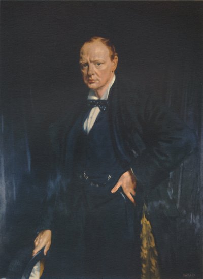 Winston Churchill, vers 1916, 1941 - Unbekannt