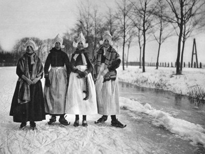 Hiver, Volendam, Pays-Bas, vers 1934 - Unbekannt
