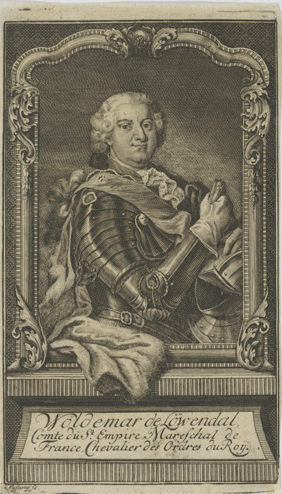 Woldemar Freiherr von Löwendal 1660-1740, avant 1748 - Unbekannt