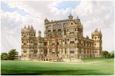 Wollaton Hall, Nottingham, Nottinghamshire, maison de Lord Middleton, vers 1880 - Unbekannt