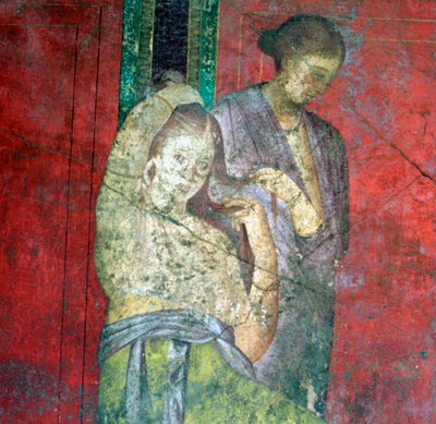 Femme se faisant coiffer par une servante, 1er siècle av. J.-C. - Unbekannt