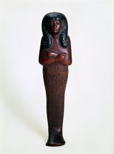 Figurine ushabti en bois de Mutry, Égypte ancienne, 16e ou 15e siècle av. J.-C. - Unbekannt