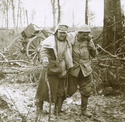 Soldat blessé, Verdun, nord de la France, 1916 - Unbekannt