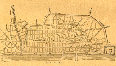 Plan de Wrens pour la reconstruction de Londres, 1897 - Unbekannt