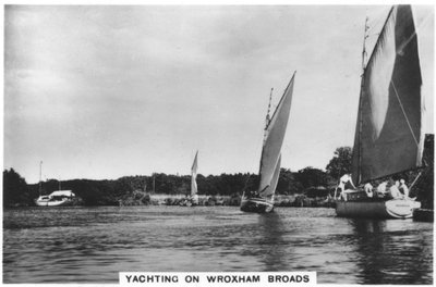 Navigation de plaisance sur les Broads de Wroxham, 1936 - Unbekannt