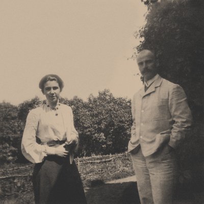 Yuri Alexandrovich Olsufyev avec sa femme Sophia Vladimirovna - Unbekannt