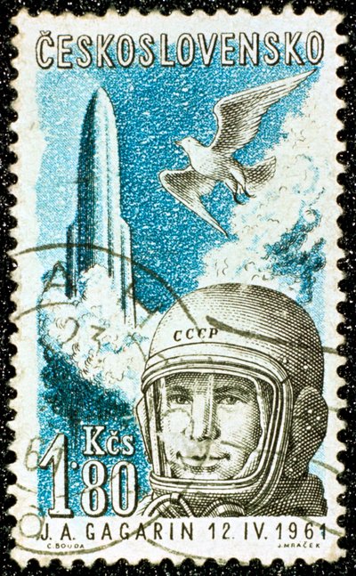 Youri Gagarine, cosmonaute soviétique russe, 1961 - Unbekannt