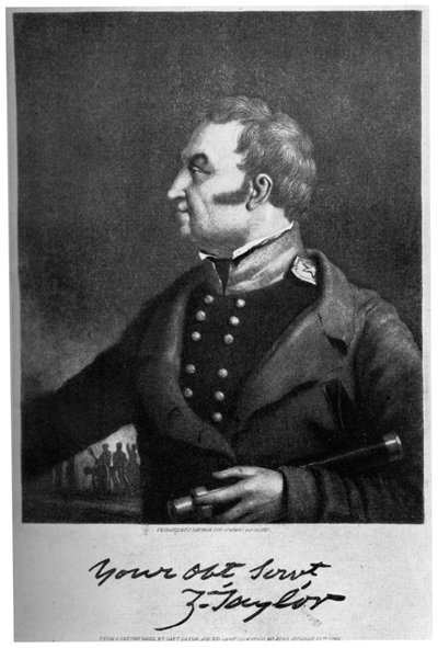 Zachary Taylor, leader militaire et homme politique américain, vers 1846, 1908 - Unbekannt